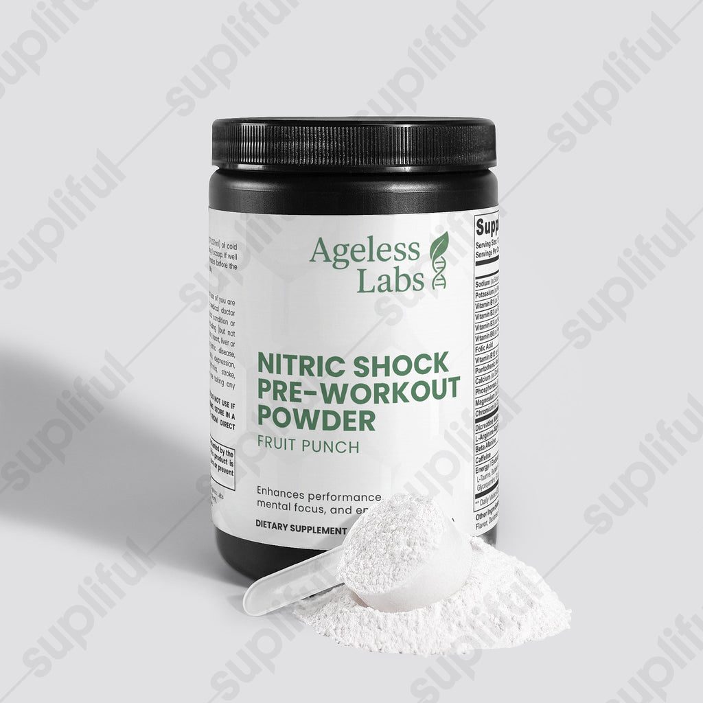 Nitric Shock Pre-Workout Powder (Fruit Punch)