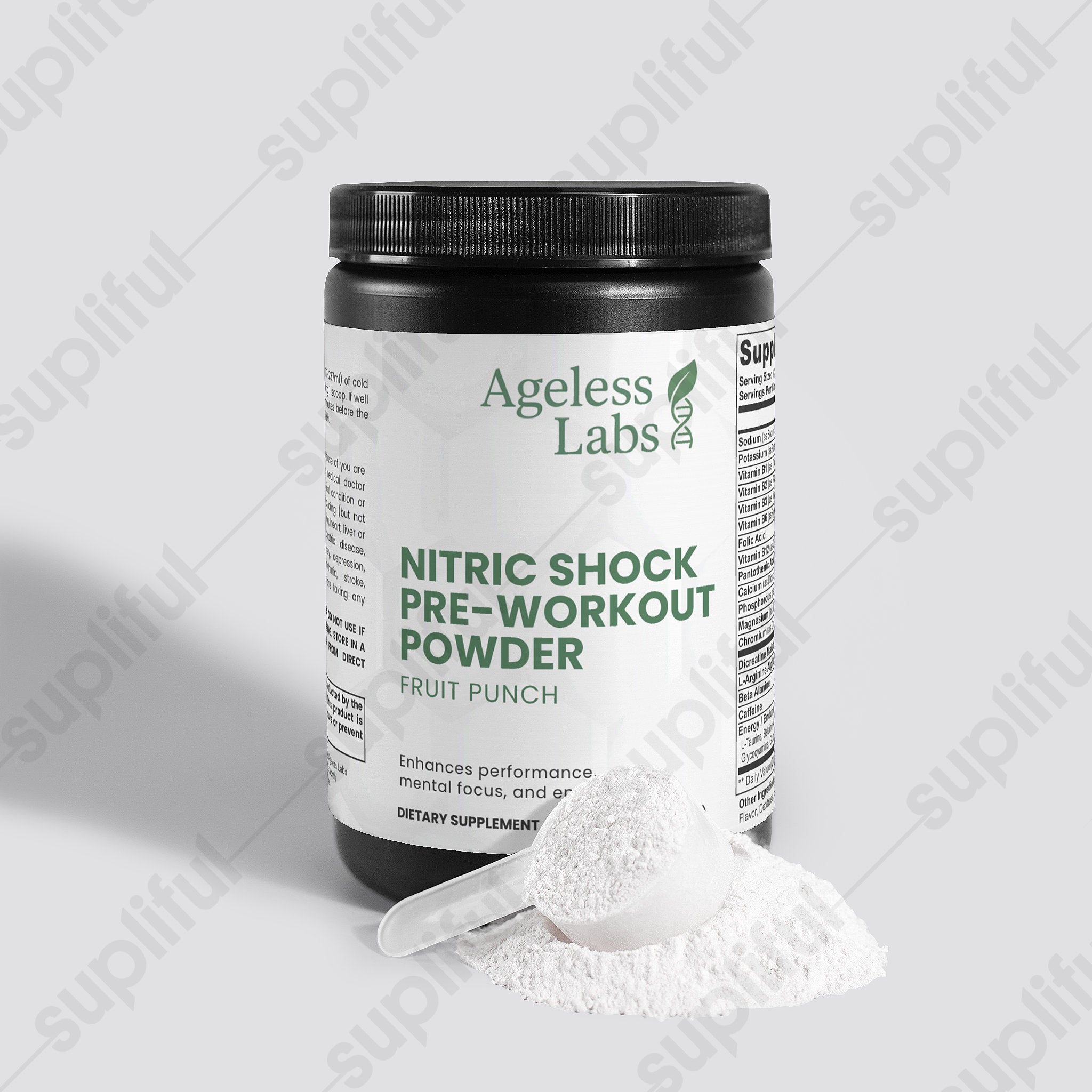 Nitric Shock Pre-Workout Powder (Fruit Punch)