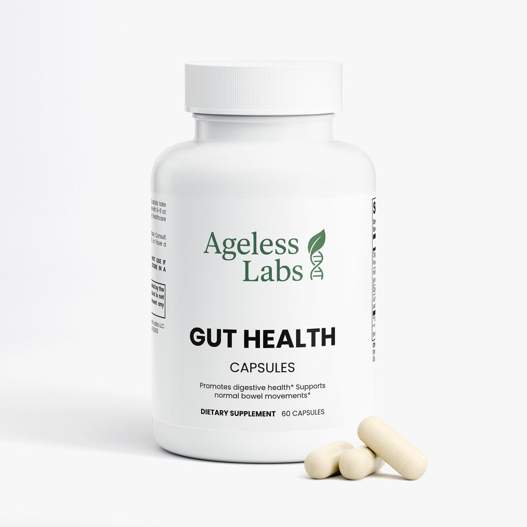 Gut Health supplement – label and ingredients view