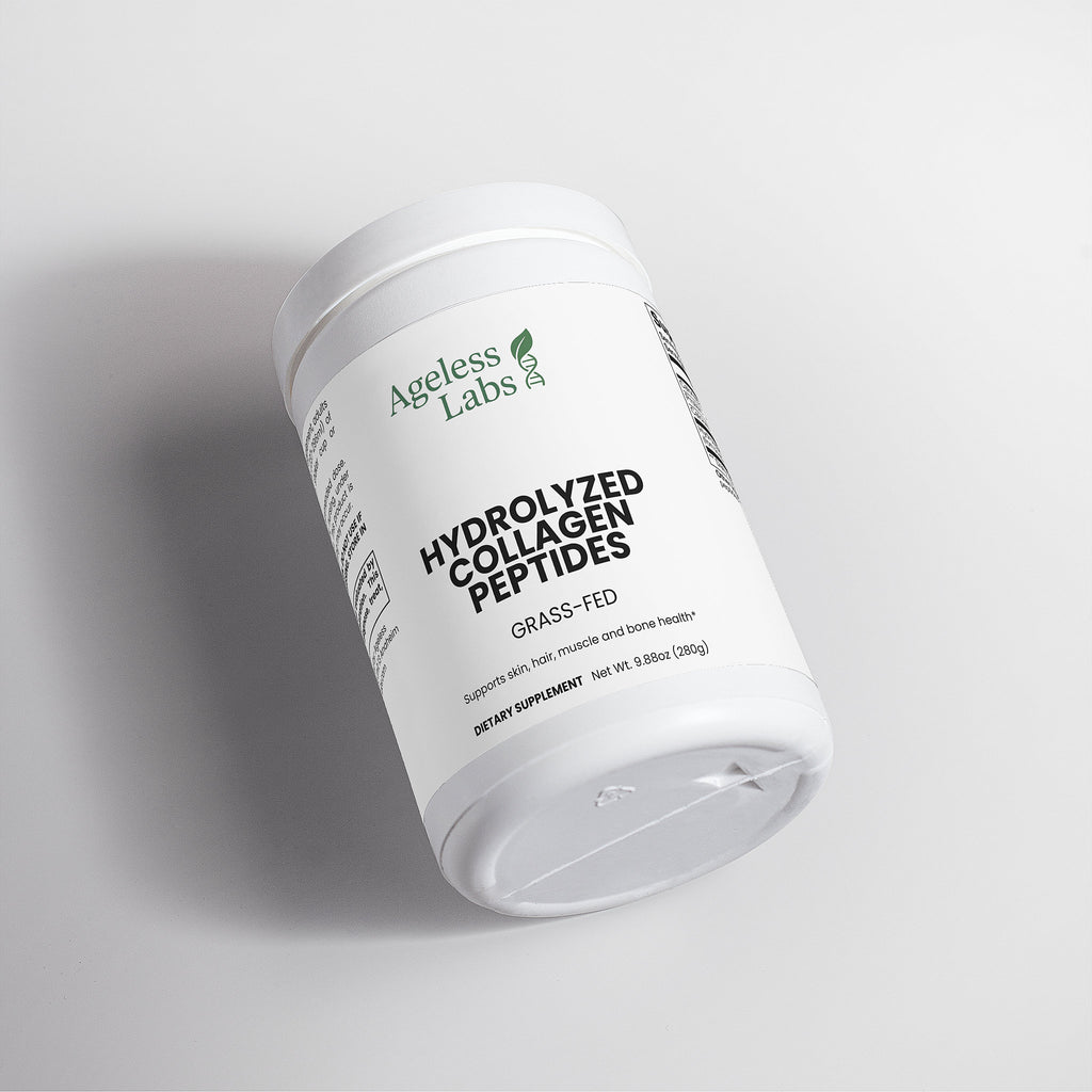 Grass-Fed Collagen Peptides – supplement facts panel