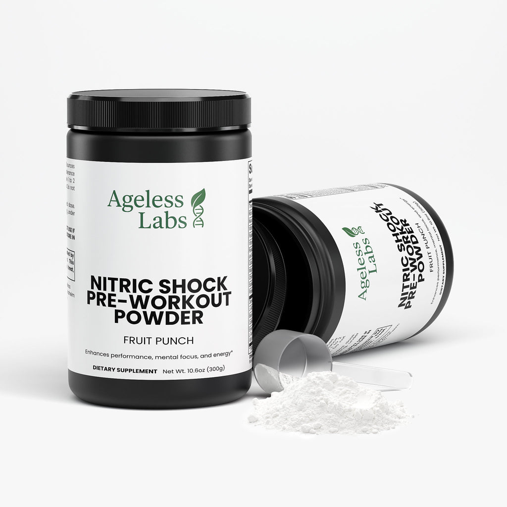 Nitric Shock Pre-Workout – supplement facts panel