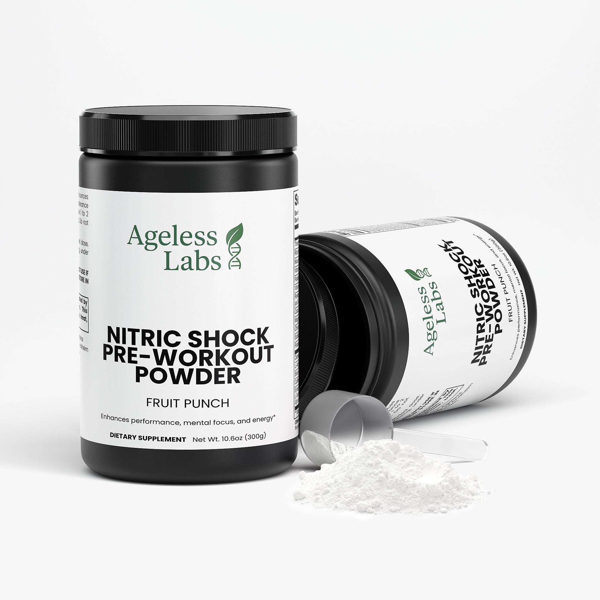Nitric Shock Pre-Workout – supplement facts panel