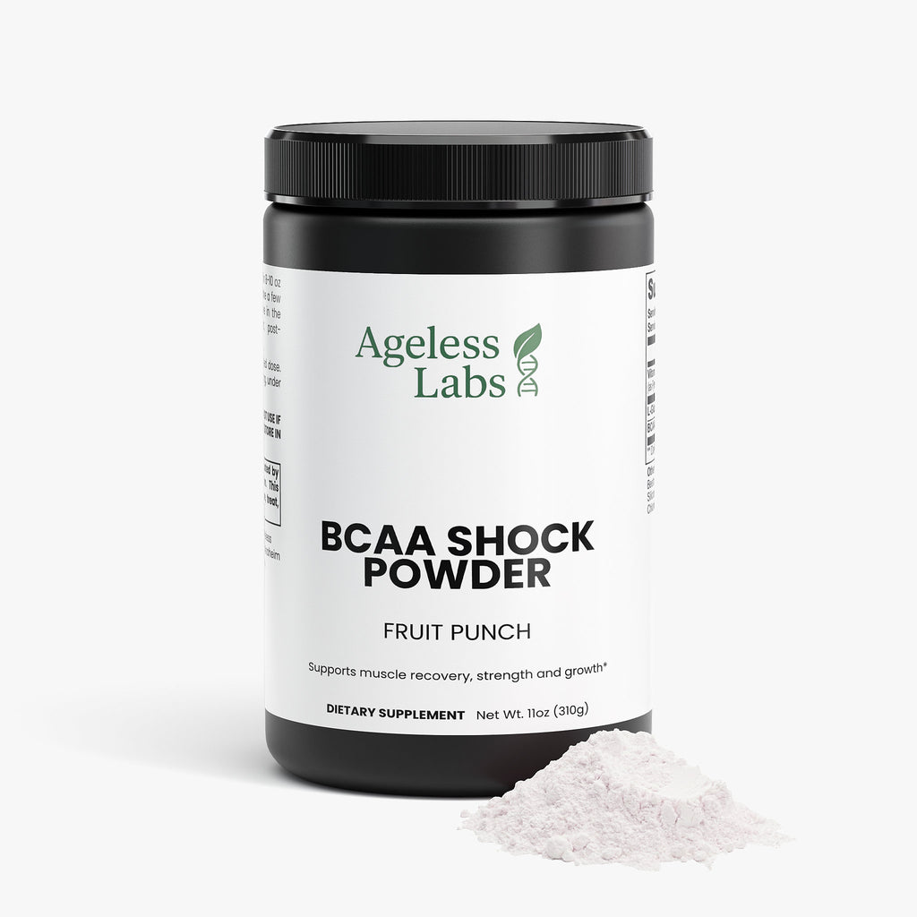 BCAA Shock Powder – label and ingredients view