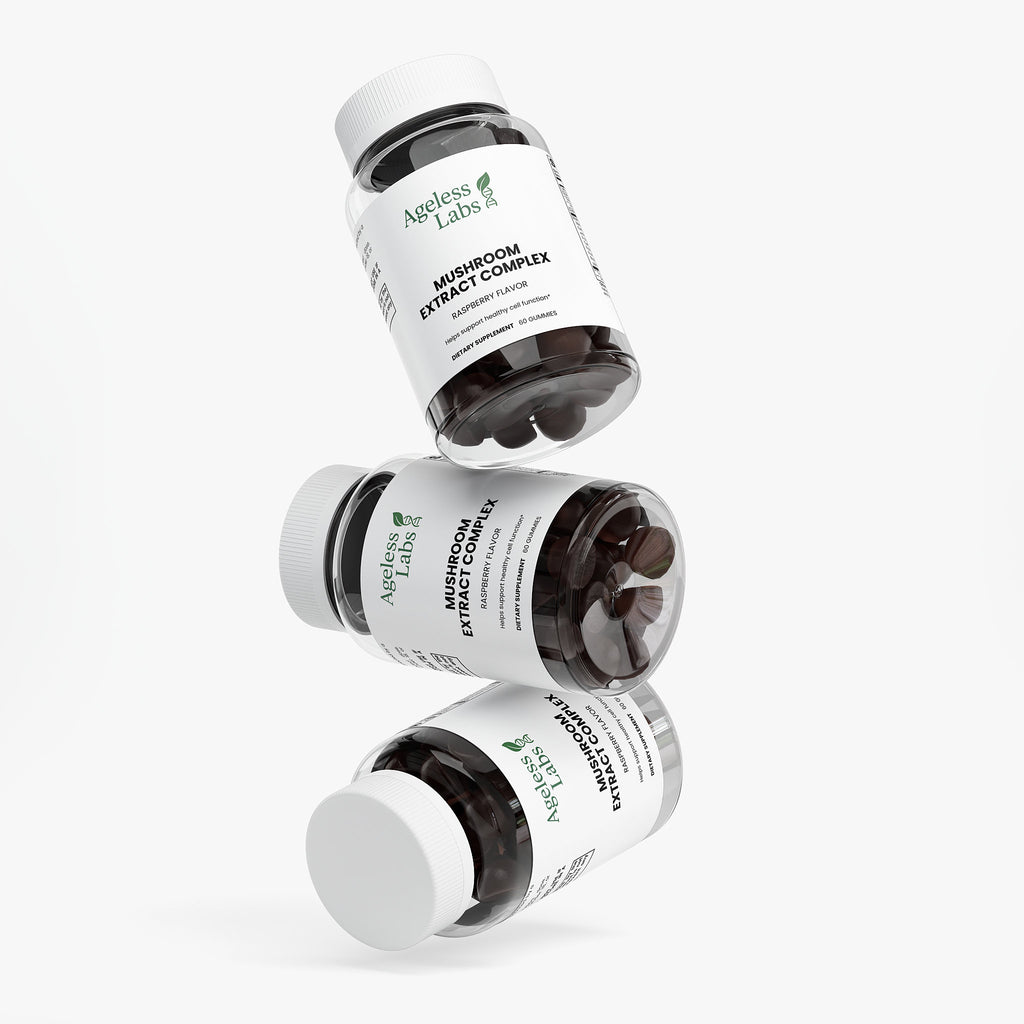 Mushroom Extract Complex by Ageless Labs – lifestyle product shot