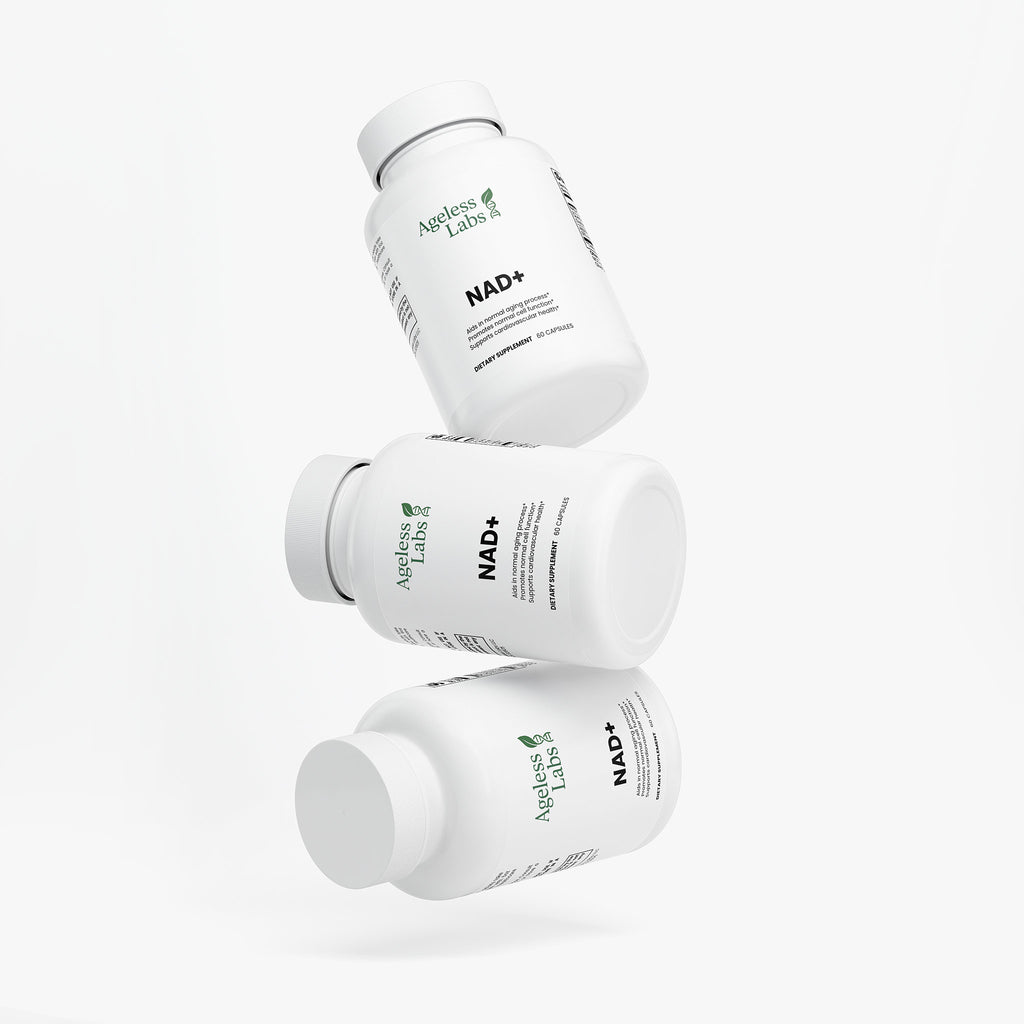 NAD+ capsules for energy production and healthy aging - Ageless Labs