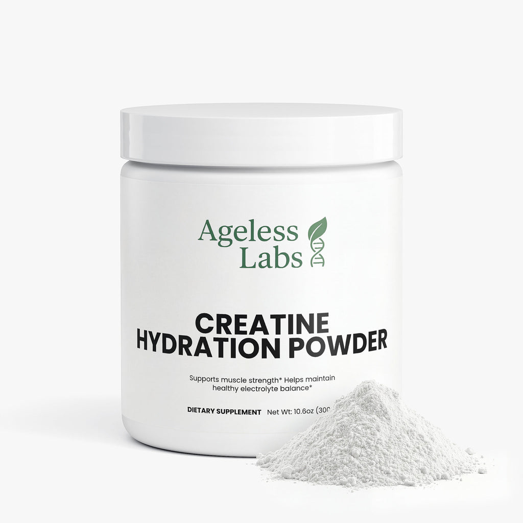 Creatine Hydration Powder – label and ingredients view