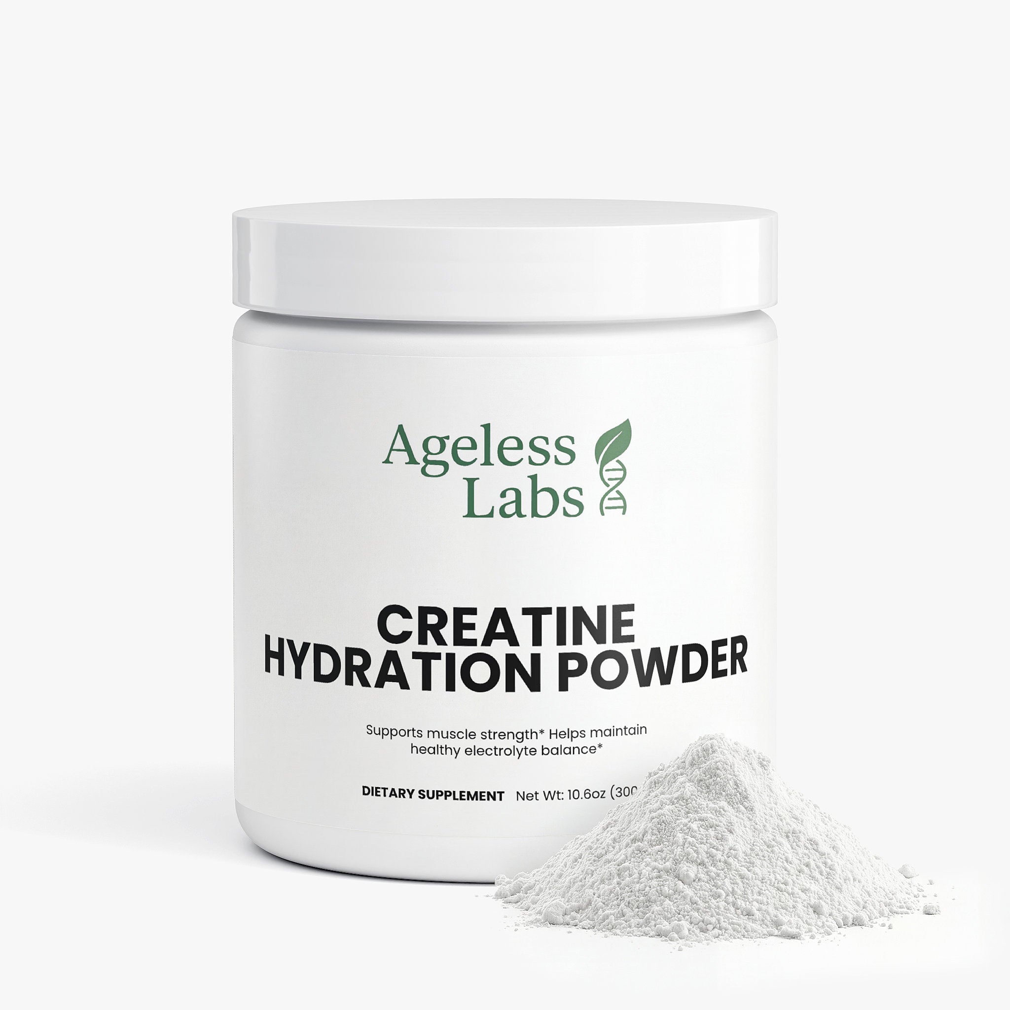 Creatine Hydration Powder – label and ingredients view