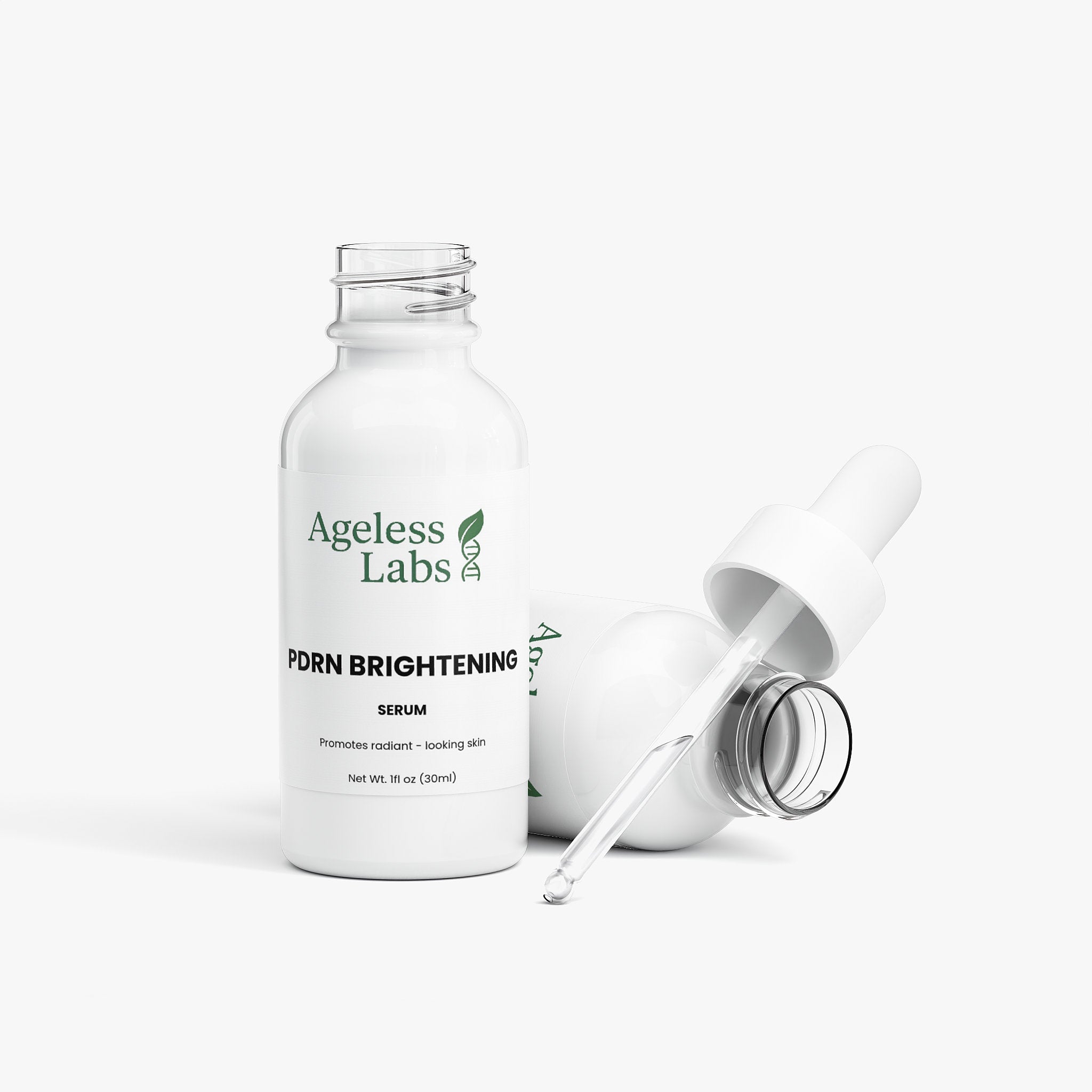 PDRN Brightening Serum – dropper detail view