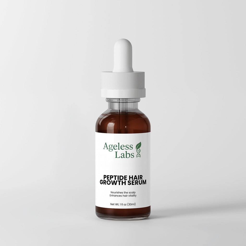 Peptide Hair Serum – label and ingredients view