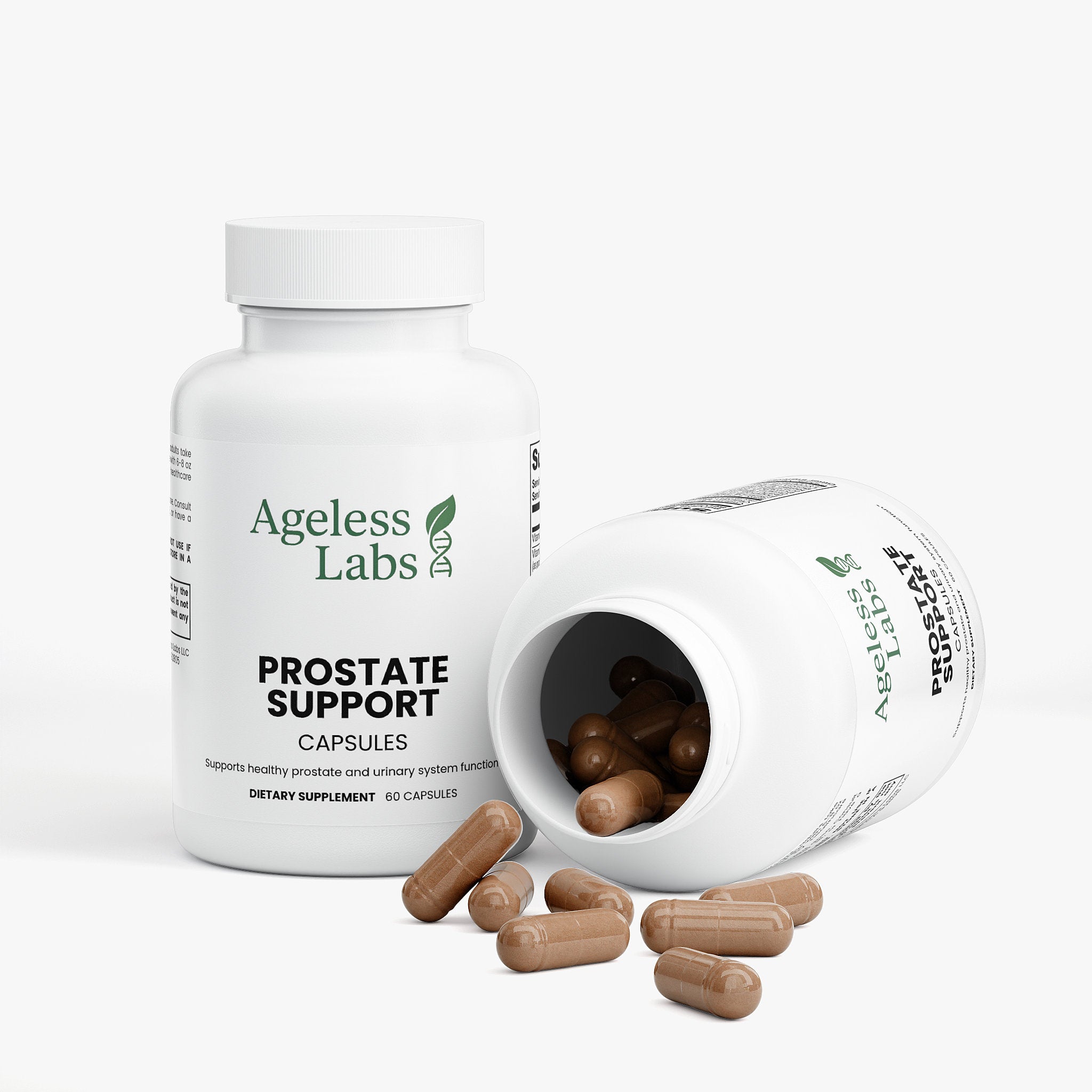 Prostate Support capsules – supplement facts panel
